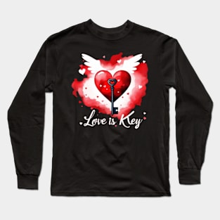 love is the key Long Sleeve T-Shirt